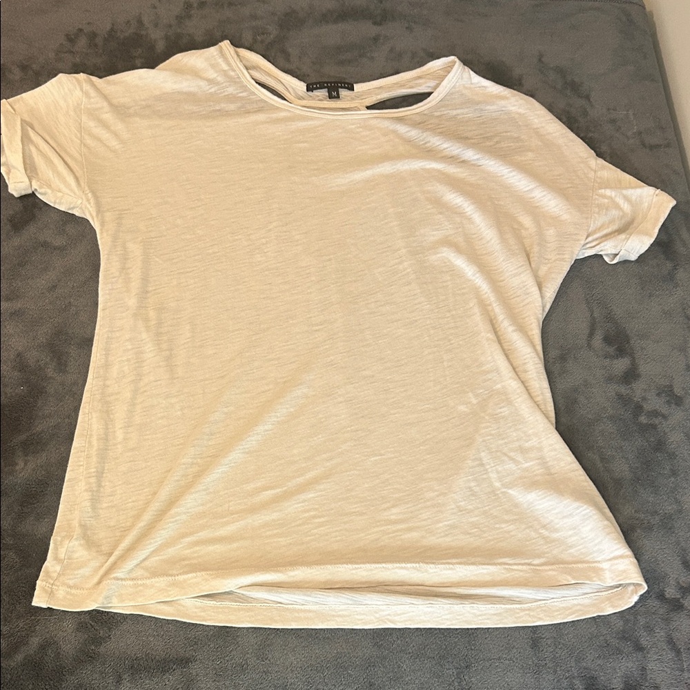 Casual Cream Women's Top